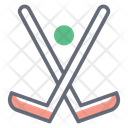 Hockey Ball Sports Equipment Hockey Icon