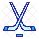 Ice Hockey Sports Icon