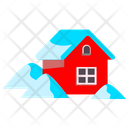 Ice Home House Home Icon