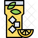 Glass Lemon Ice Icon