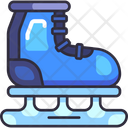 Ice Skating Skate Shoes Icon