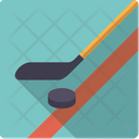 Icehockey Batter Puck Icon