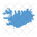 Iceland Map Icon