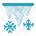 Icicles Spike Of Ice Cold Weather Icon