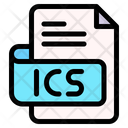Ics File Type File Format Icon