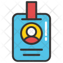 Id Card Badge Icon