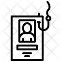 Phising Id Card Hacker Icon