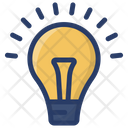Idea Innovative Light Bulb Icon