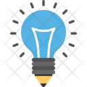 Bulb Pencil Innovation Icon