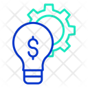 Idea Optimization Dollar Icon