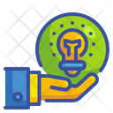Ownership Bulb Idea Icon