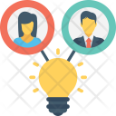 Idea Sharing Icon