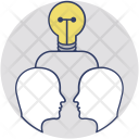 Idea Sharing Icon