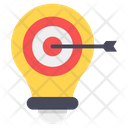 Idea Target Marketing Idea Objective Target Icon