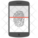 Identification Biometric Finger Icon