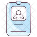 Identity Card Icon