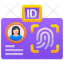 Identity Identification Id Card Icon