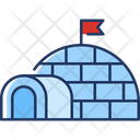 Igloo House Winter Icon
