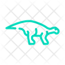 Iguanodon Dinosaur Color Icon