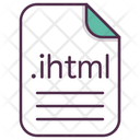 Ihtml Word File Icon