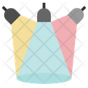 Illuminated Lights Spotlight Icon