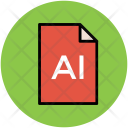 Illustrator File Adobe Icon