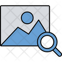 Content Management Image Search Icon