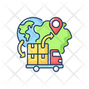 Import Export Shipping Icon
