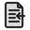 Import Document Import File Import Icon