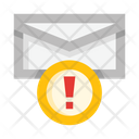 Important Letter Email Error Mail Error Icon