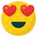 In Love Emoji  Icon
