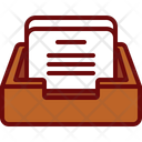 Inbox Document Mail Icon