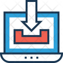 Inbox Download Data Icon