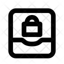 Inbox Lock  Icon