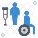 Incapacity Disability Deformation Icon