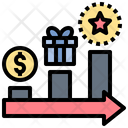 Strategy Reward Incentive Icon