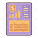 Income Statement Financial Statement Financial Report Icon