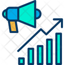 Marketing Growth Business Growth Analytics Icon