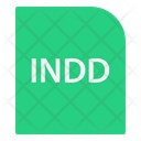 Adobe Indesign Document Extension File Icon