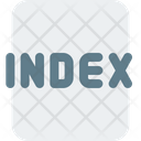 Index File Icon