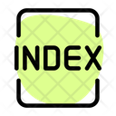 Index File Icon