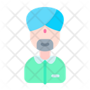 Indian Female  Icon