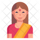 Indian Girl Icon