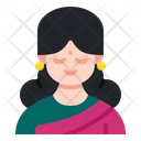 Indian Woman Icon