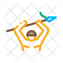 Aztec Indigenous Spear Icon