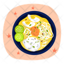 Indonesian Chicken Yellow Soup Soup Soto Icon