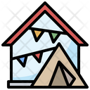Indoor Camping Icon