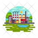 Industrial Building Factory Industry Icon