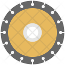 Industrial Disk Brush Icon