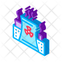 Industrial Pollution  Icon